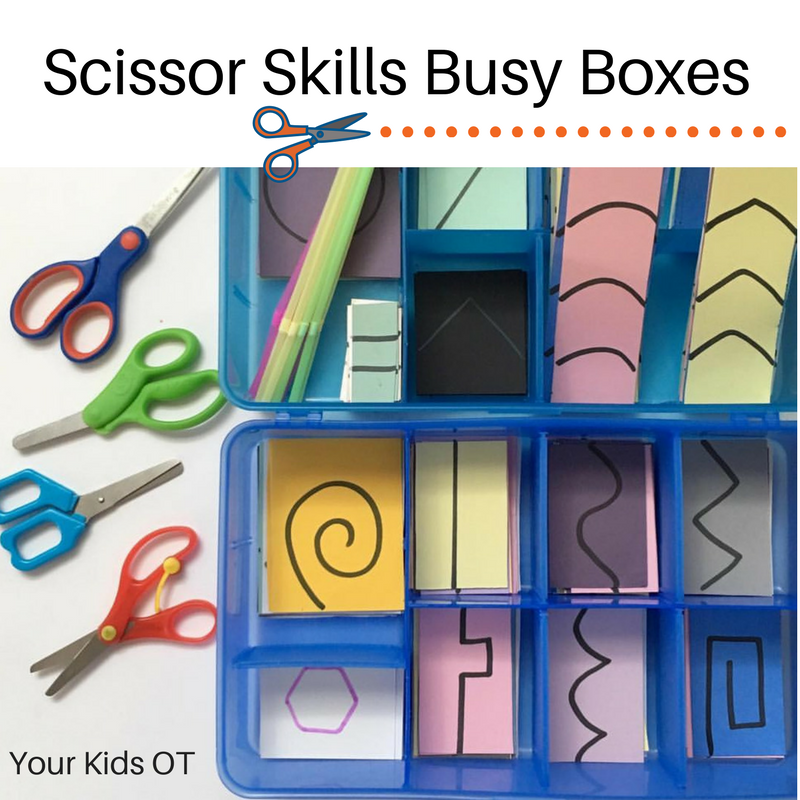 Scissor Skills Activity for Kids - FSPDT